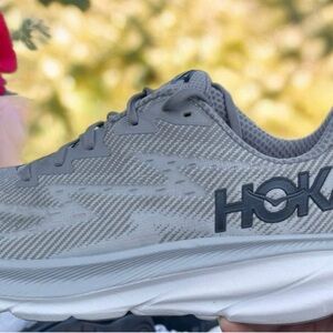 HOKA Gray Running Shoes